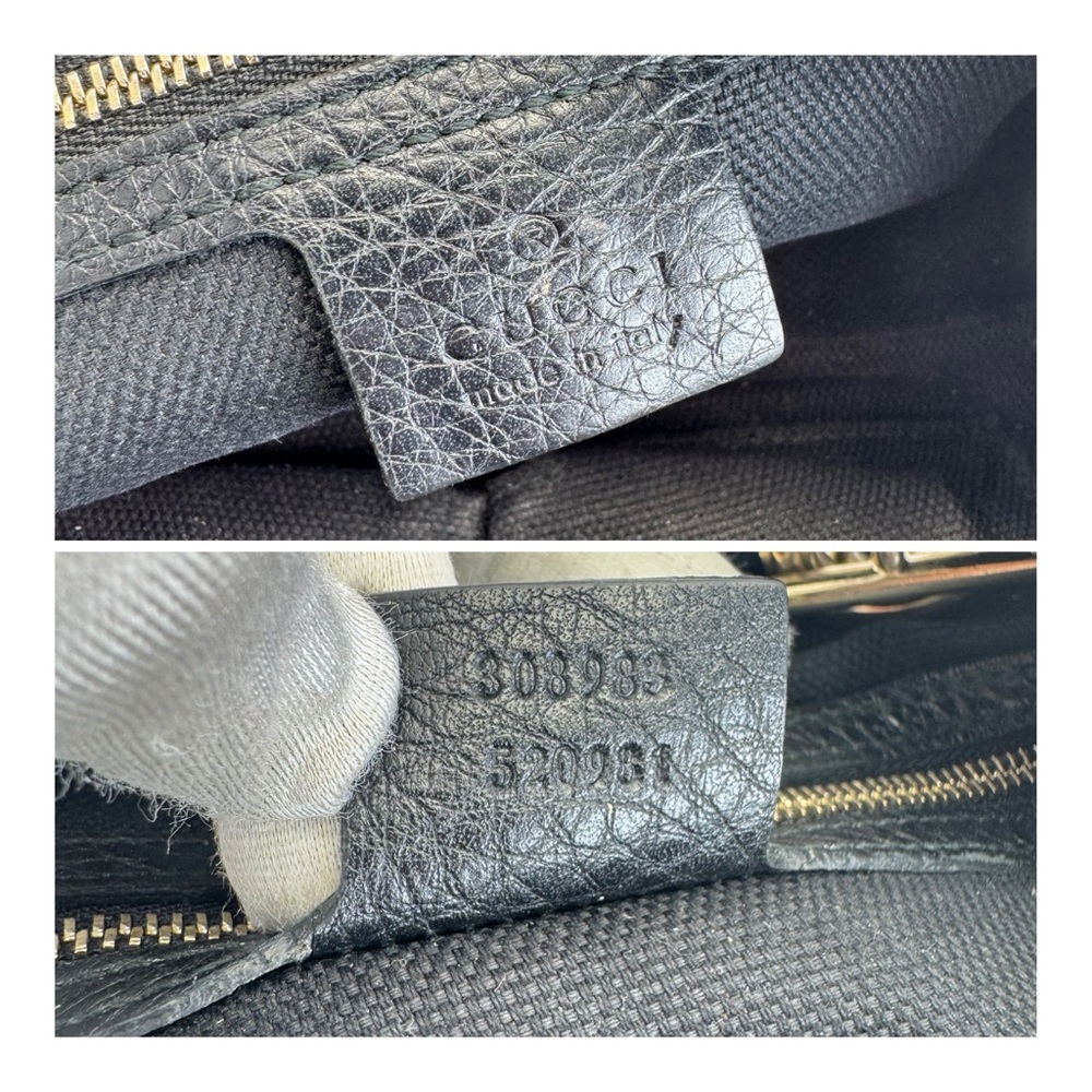Gucci RARE Black Python SoHo Chain Tassel Shoulder Bag - Picture 15 of 16